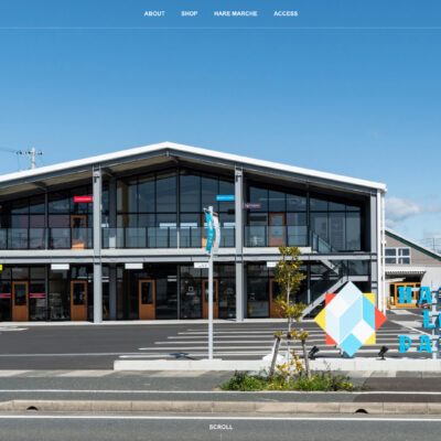 ハレルパルクのWebサイトページ